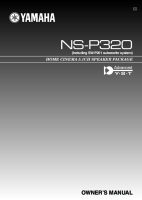 Yamaha NSP-320-Owners-Manual